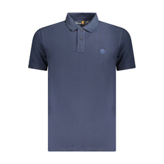 Timberland Blue Cotton Men Polo Shirt -   -  Timberland.