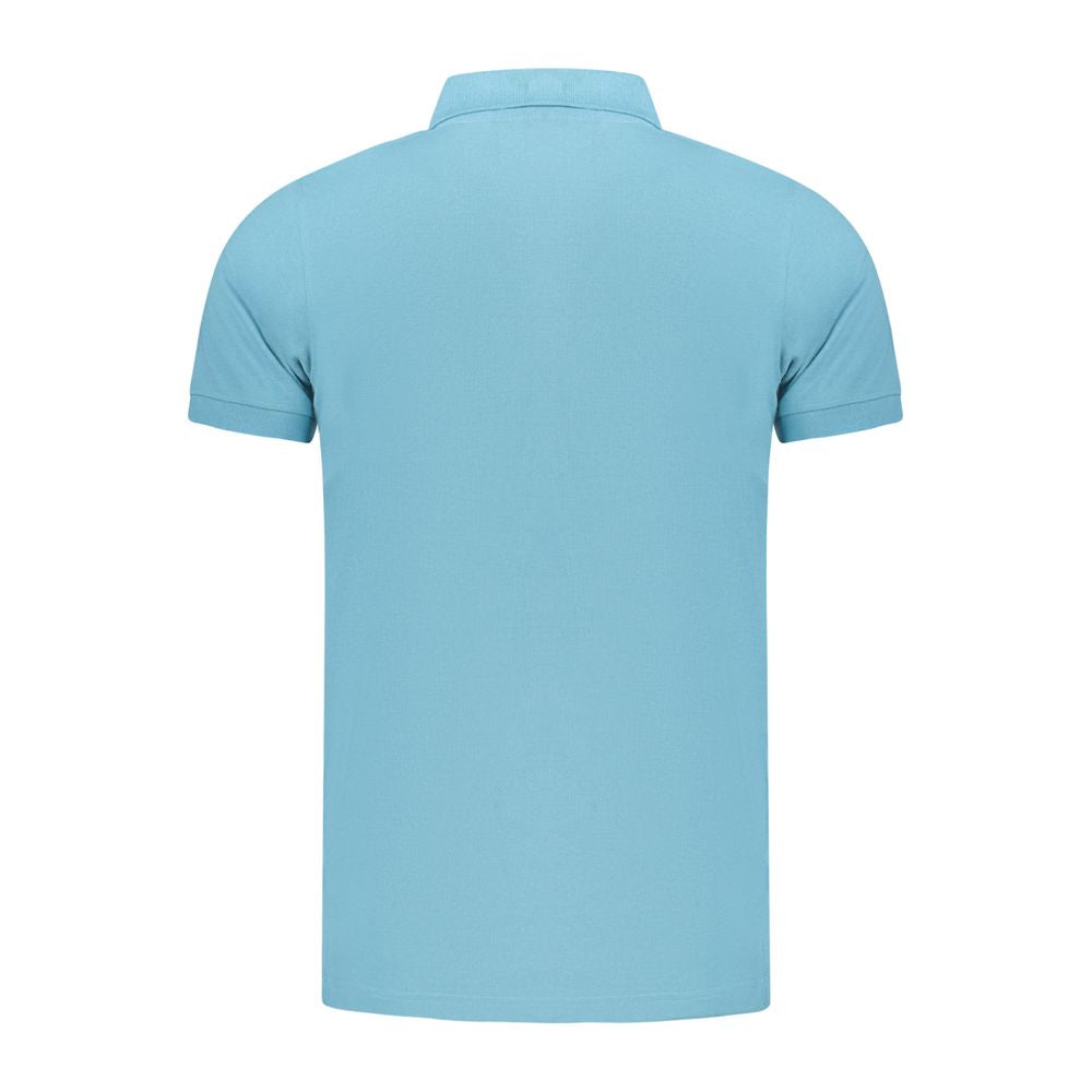 Norway 1963 Light Blue Cotton Men Polo Shirt -   -  Norway 1963.