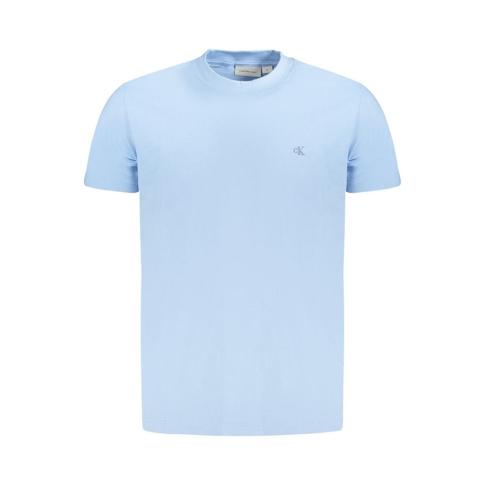 Calvin Klein Light Blue Cotton Men T-Shirt -   -  Calvin Klein.