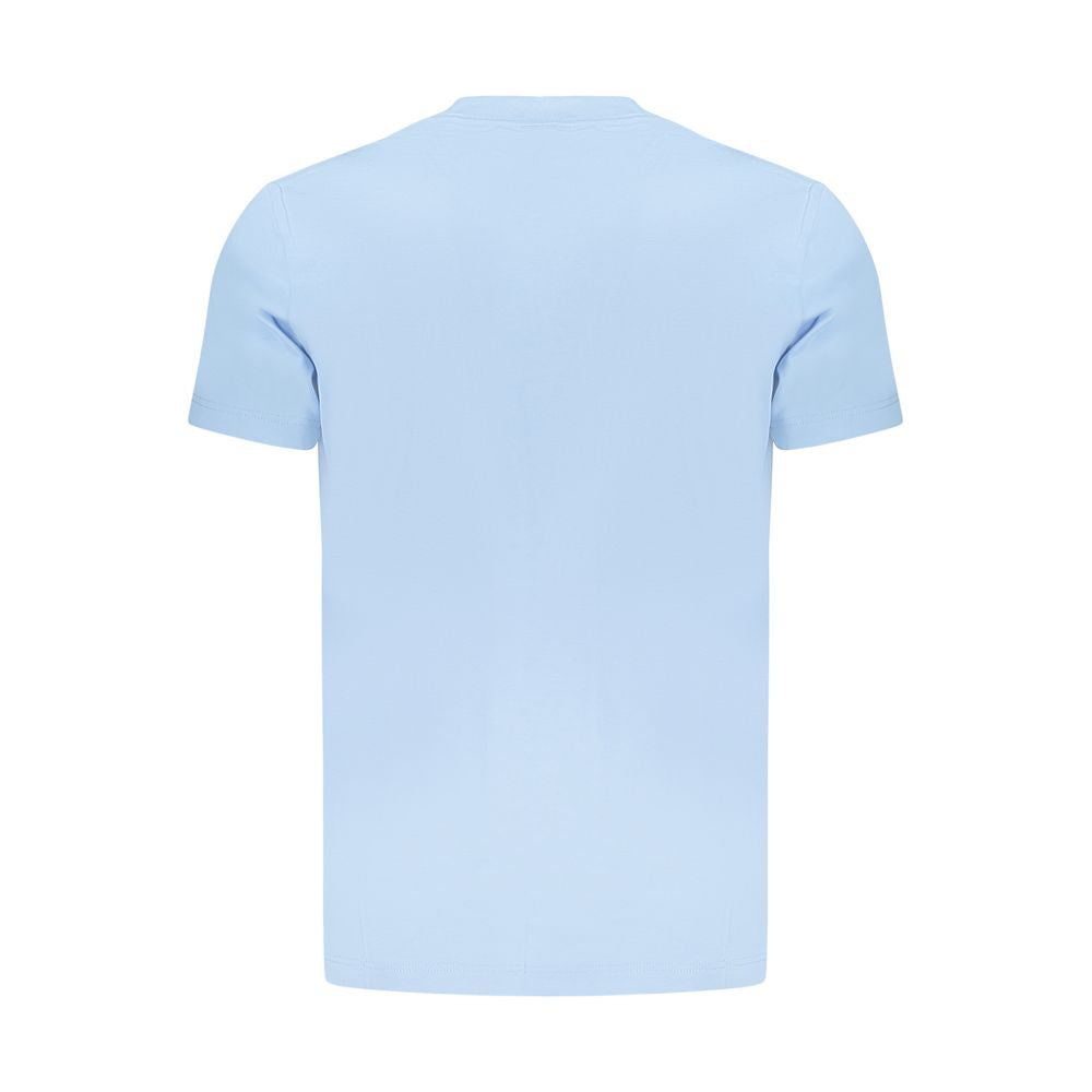 Calvin Klein Light Blue Cotton Men T-Shirt -   -  Calvin Klein.