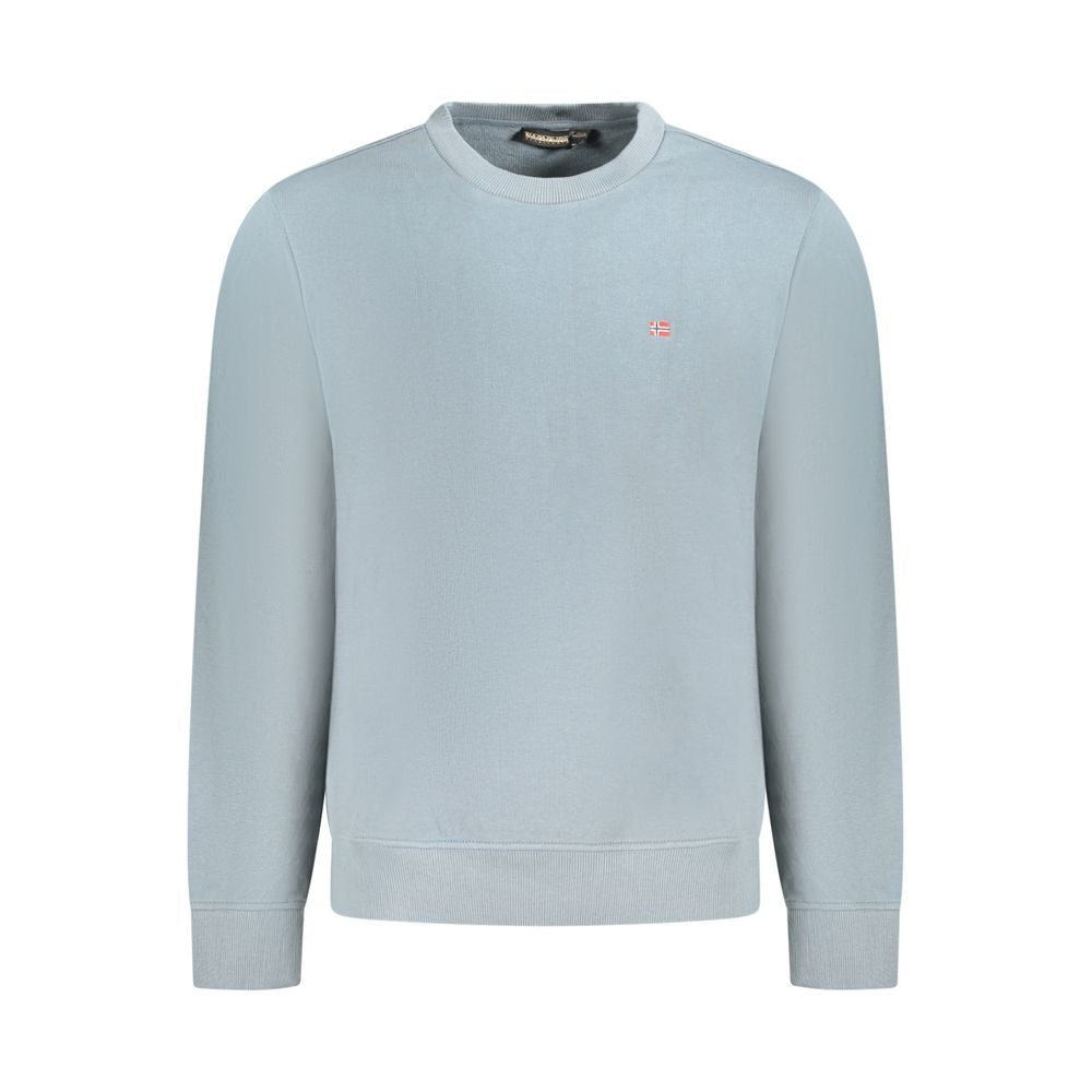 Napapijri Brown Cotton Men Sweater -   -  Napapijri.