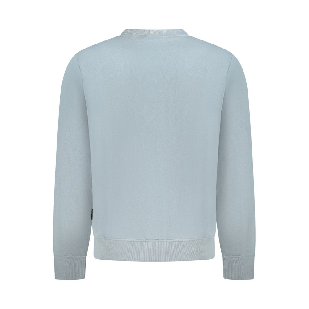 Napapijri Brown Cotton Men Sweater -   -  Napapijri.