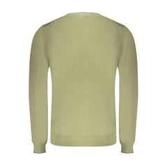 North Sails Green Cotton Men Sweater -   -  North Sails.
