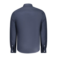 North Sails Blue Cotton Men Shirt -   -  North Sails.