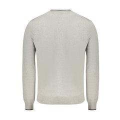 North Sails Brown Cotton Men Sweater -   -  North Sails.
