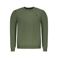 U.S. Grand Polo Green Cotton Sweater -   -  U.S. Grand Polo.