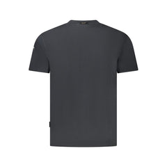 Napapijri Black Cotton Men T-Shirt -   -  Napapijri.