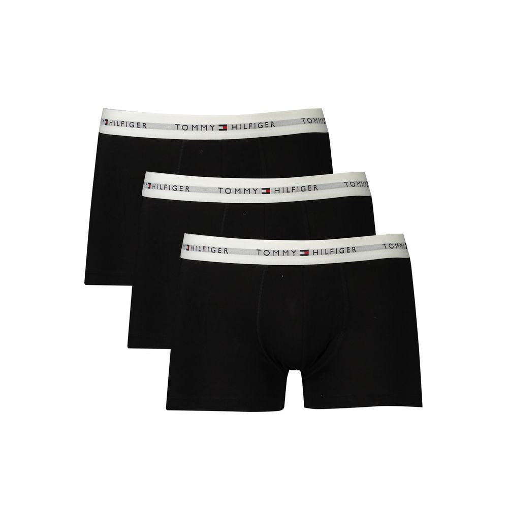 Tommy Hilfiger Black Cotton Men Boxer -   -  Tommy Hilfiger.