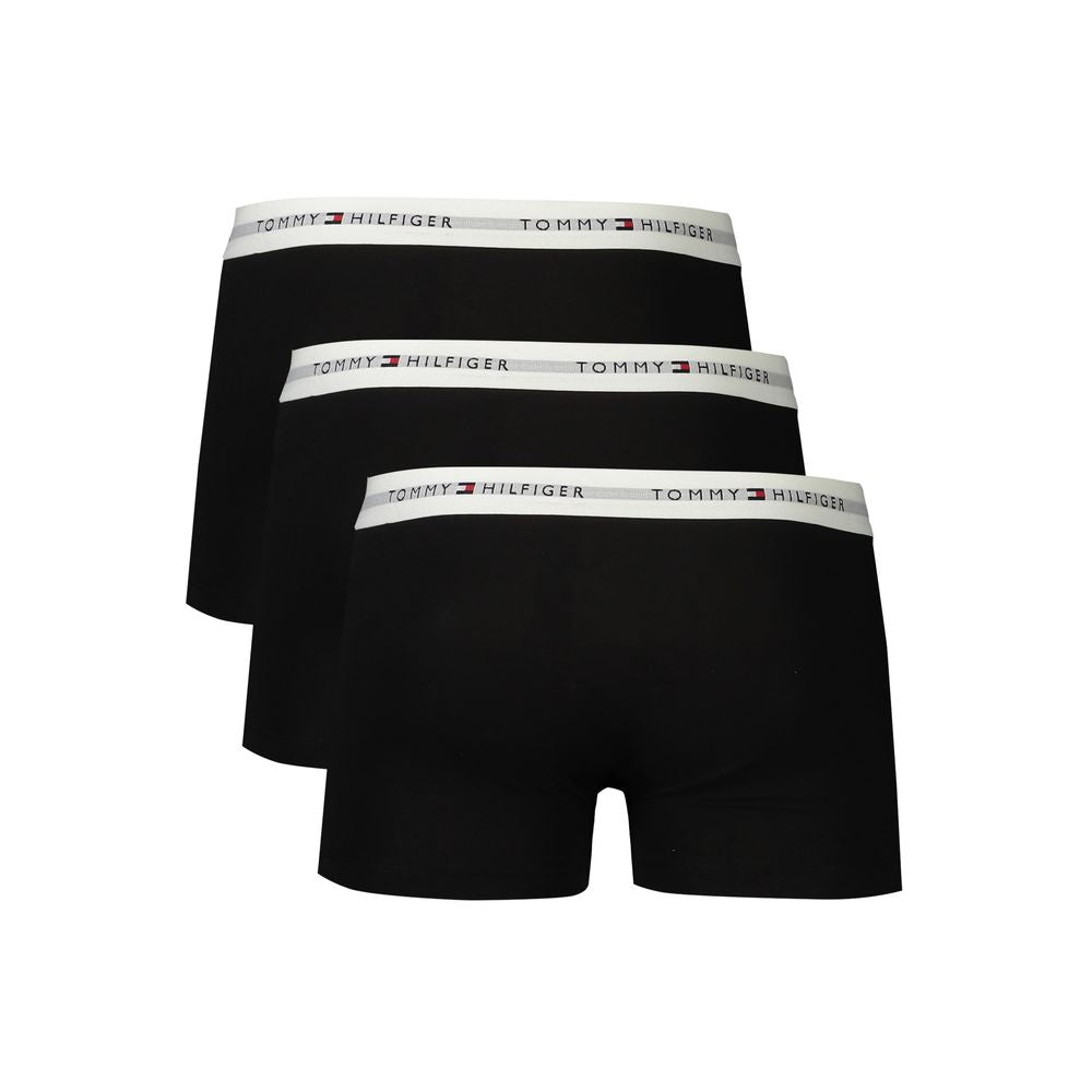 Tommy Hilfiger Black Cotton Men Boxer -   -  Tommy Hilfiger.
