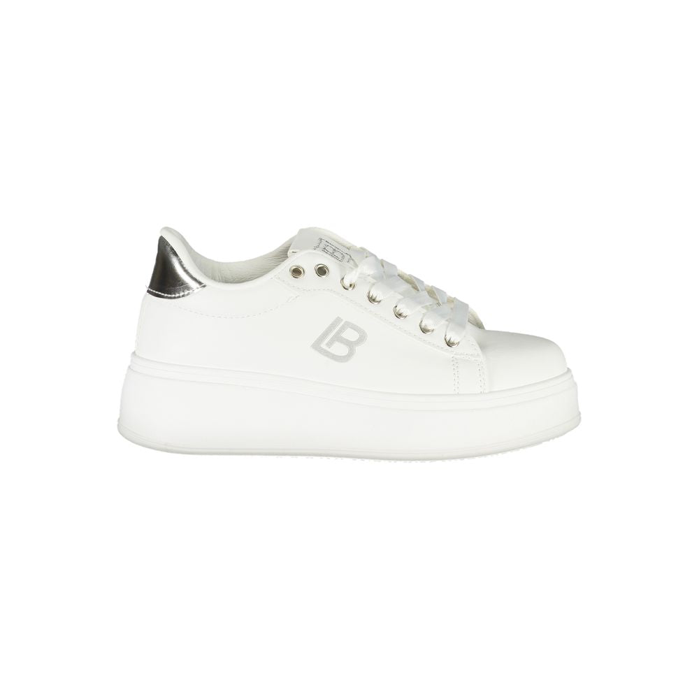 Laura Biagiotti White Synthetic Women Sneaker -   -  Laura Biagiotti.