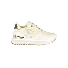Laura Biagiotti Beige Polyester Women Sneaker -   -  Laura Biagiotti.