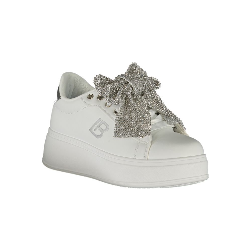 Laura Biagiotti White Synthetic Women Sneaker -   -  Laura Biagiotti.