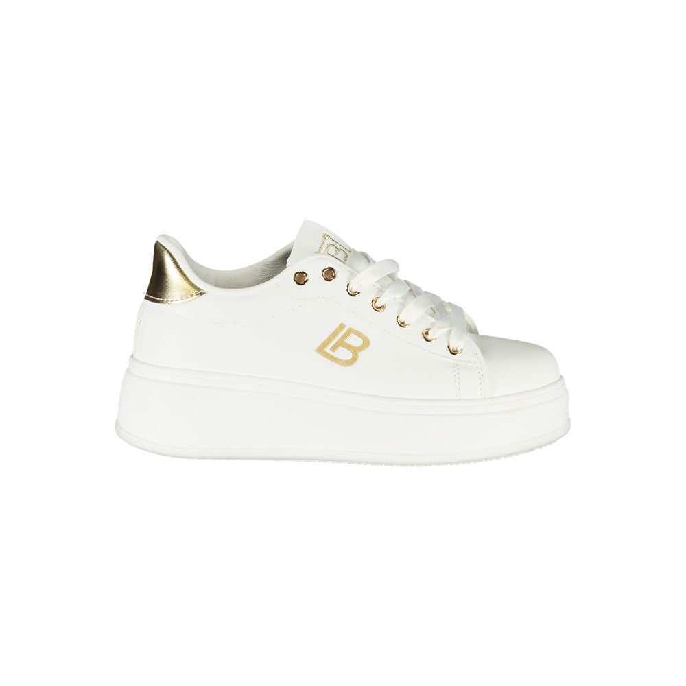 Laura Biagiotti White Synthetic Women Sneaker -   -  Laura Biagiotti.
