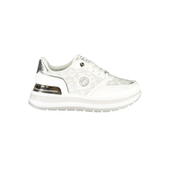 Laura Biagiotti White Polyester Women Sneaker -   -  Laura Biagiotti.
