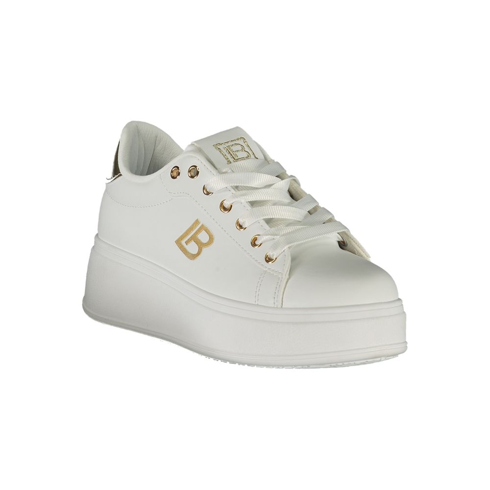 Laura Biagiotti White Synthetic Women Sneaker -   -  Laura Biagiotti.