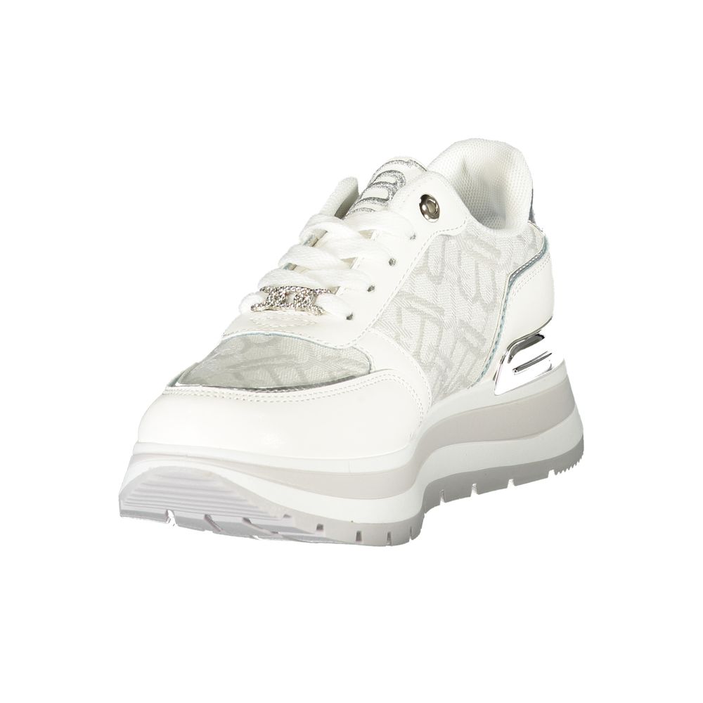Laura Biagiotti White Polyester Women Sneaker -   -  Laura Biagiotti.