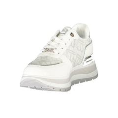 Laura Biagiotti White Polyester Women Sneaker -   -  Laura Biagiotti.
