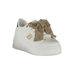 Laura Biagiotti White Synthetic Women Sneaker -   -  Laura Biagiotti.