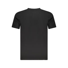 Cavalli Class Black Cotton Men T-Shirt -   -  Cavalli Class.