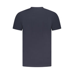 Cavalli Class Blue Cotton Men T-Shirt -   -  Cavalli Class.