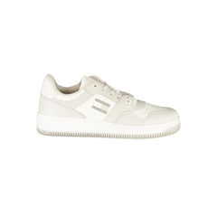 Tommy Hilfiger White Leather Men Sneaker -   -  Tommy Hilfiger.