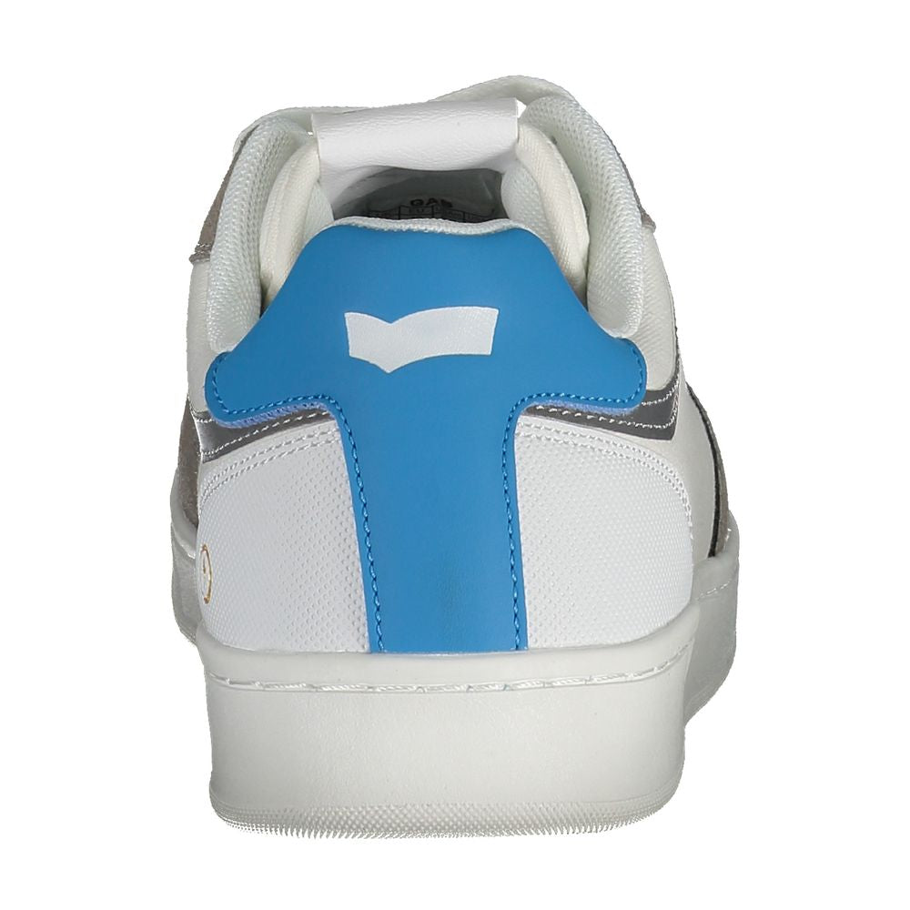 Gas White Polyester Men Sneaker -   -  Gas.