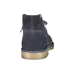 U.S. POLO ASSN. Blue Leather Mens Ankle Boot -   -  U.S. POLO ASSN..