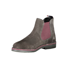 U.S. POLO ASSN. Brown Leather Men Boot -   -  U.S. POLO ASSN..