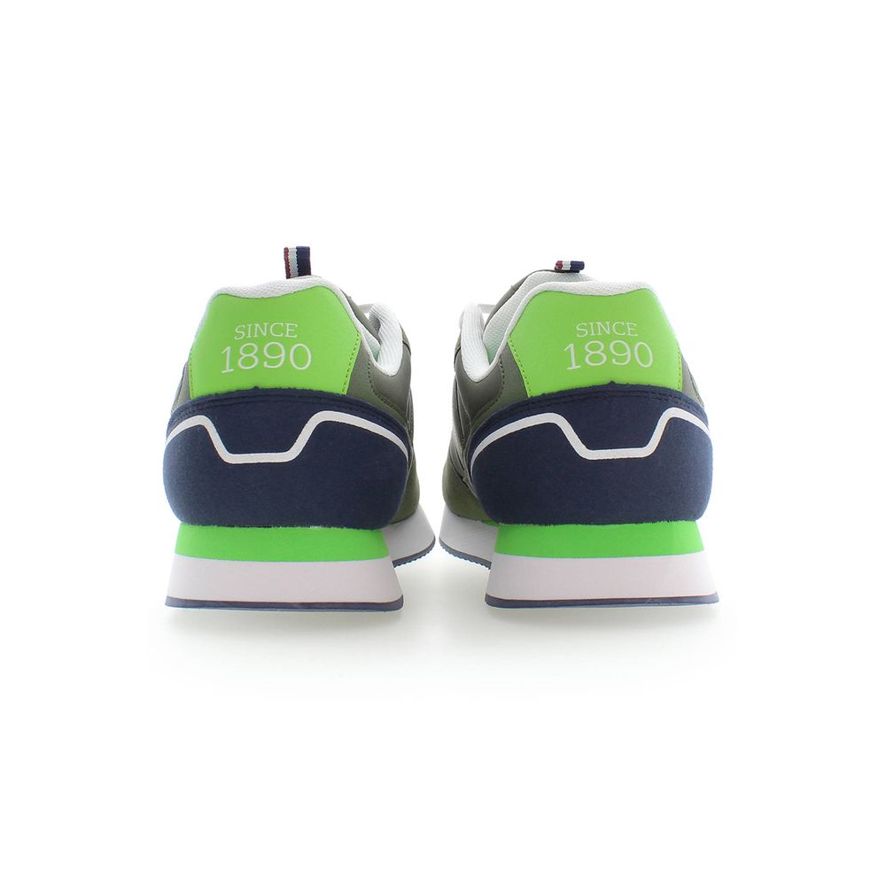 U.S. POLO ASSN. Green Polyester Men Sneaker -   -  U.S. POLO ASSN..