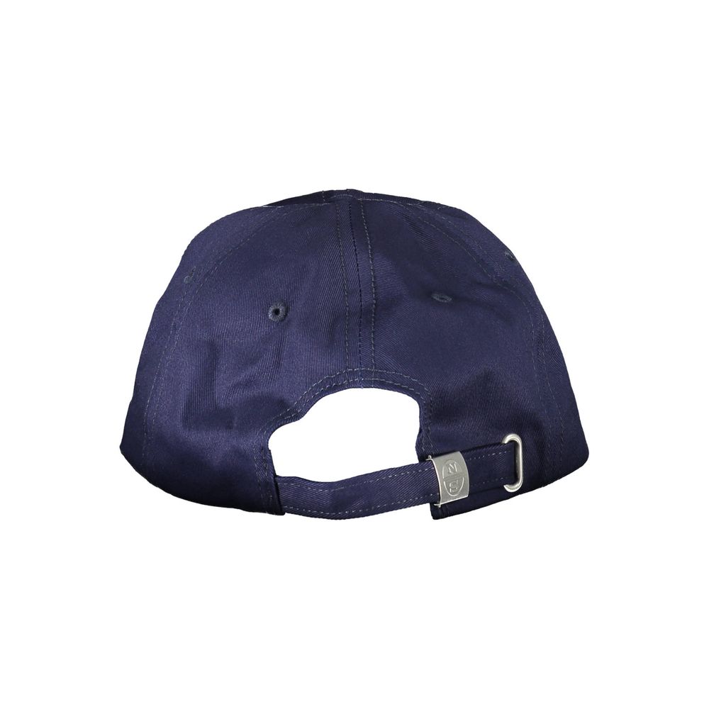 North Sails Blue Cotton Men Cap -   -  North Sails.