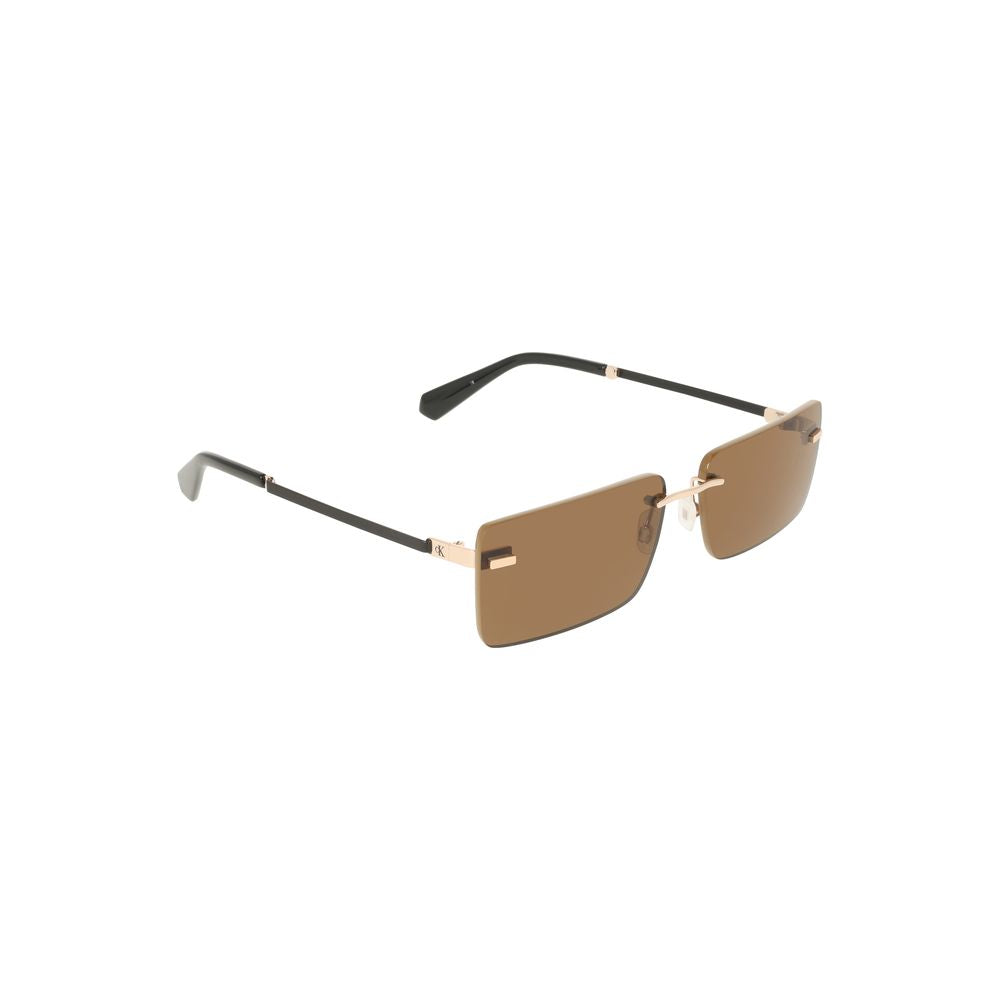 Calvin Klein Beige Metal Women Sunglass -   -  Calvin Klein.