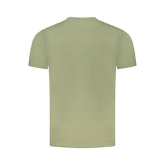 Cavalli Class Green Cotton Men T-Shirt -   -  Cavalli Class.