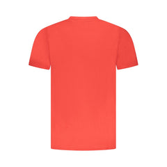 Cavalli Class Red Cotton Men T-Shirt -   -  Cavalli Class.