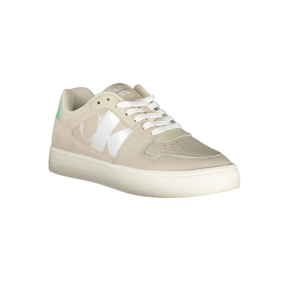 Calvin Klein Beige Polyester Sneaker -   -  Calvin Klein.