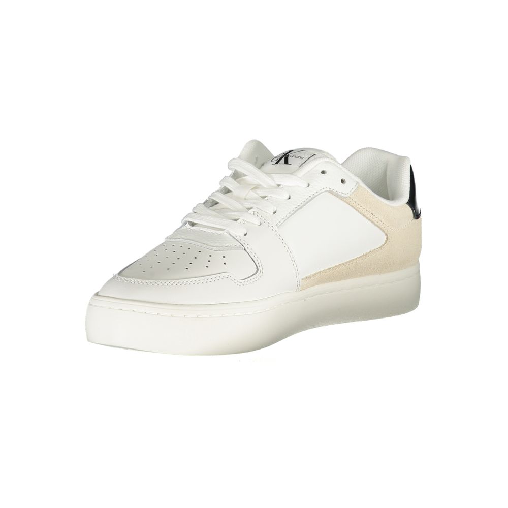 Calvin Klein White Polyester Sneaker -   -  Calvin Klein.