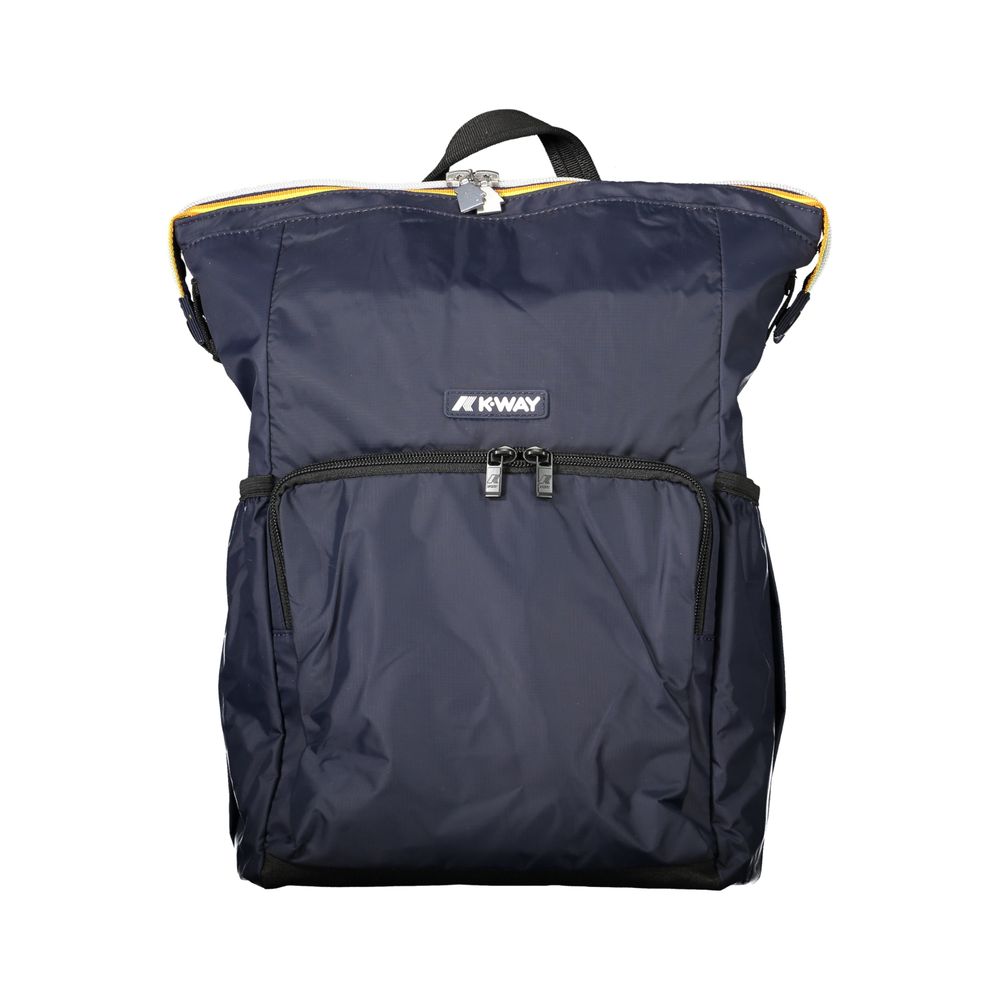 K-WAY Blue Polyamide Backpack -   -  K-WAY.