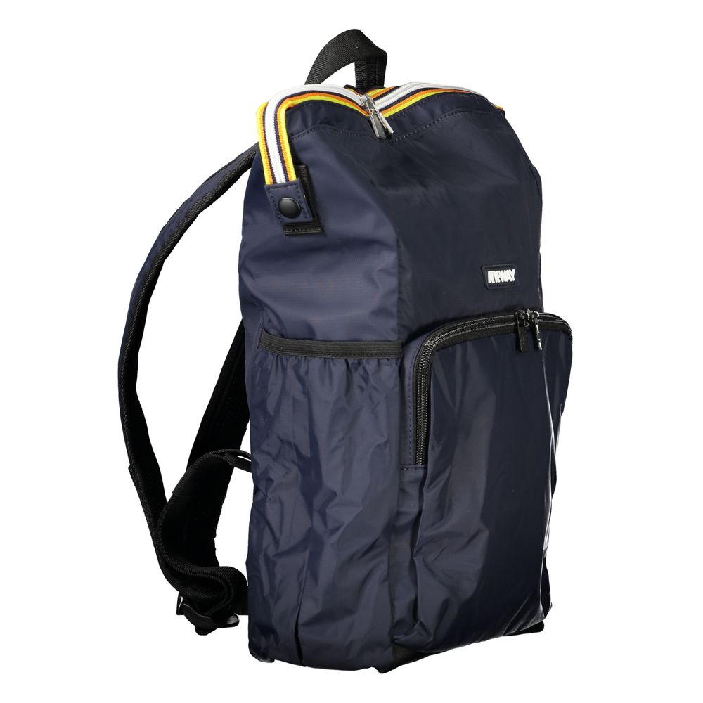 K-WAY Blue Polyamide Backpack -   -  K-WAY.