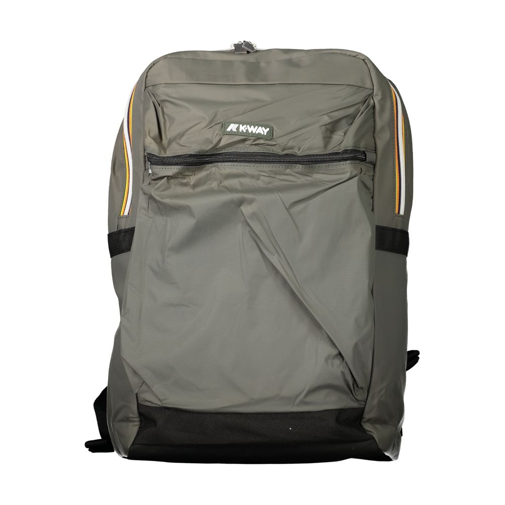 K-WAY Green Polyamide Backpack -   -  K-WAY.