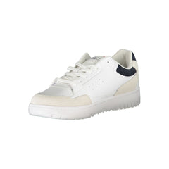Tommy Hilfiger White Leather Men Sneaker -   -  Tommy Hilfiger.