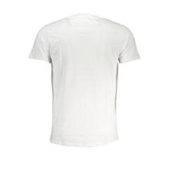 Cavalli Class White Cotton T-Shirt -   -  Cavalli Class.