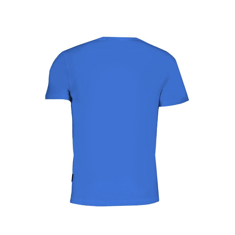 Napapijri Blue Cotton T-Shirt -   -  Napapijri.