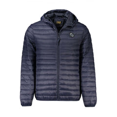 Cavalli Class Blue Polyamide Men Jacket -   -  Cavalli Class.