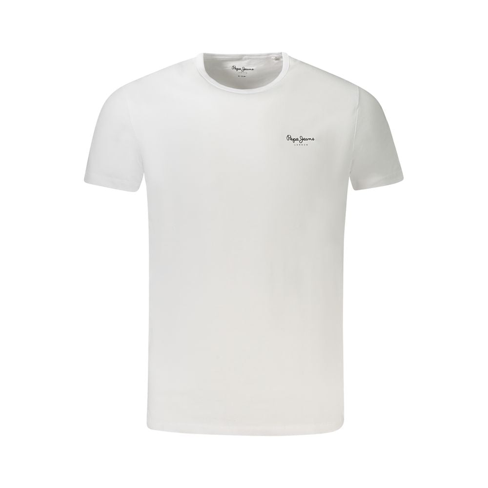 Pepe Jeans White Cotton Men T-Shirt -   -  Pepe Jeans.