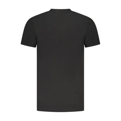 Cavalli Class Black Cotton Men T-Shirt -   -  Cavalli Class.
