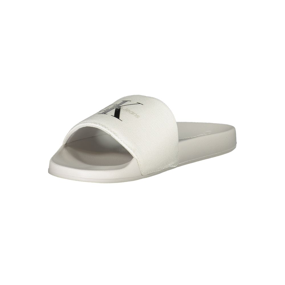 Calvin Klein White Polyester Women Sandal -   -  Calvin Klein.