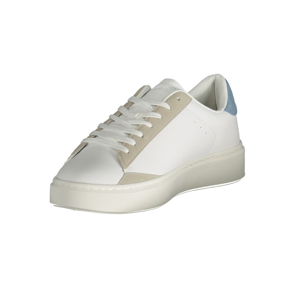 Gas White Polyester Men Sneaker -   -  Gas.
