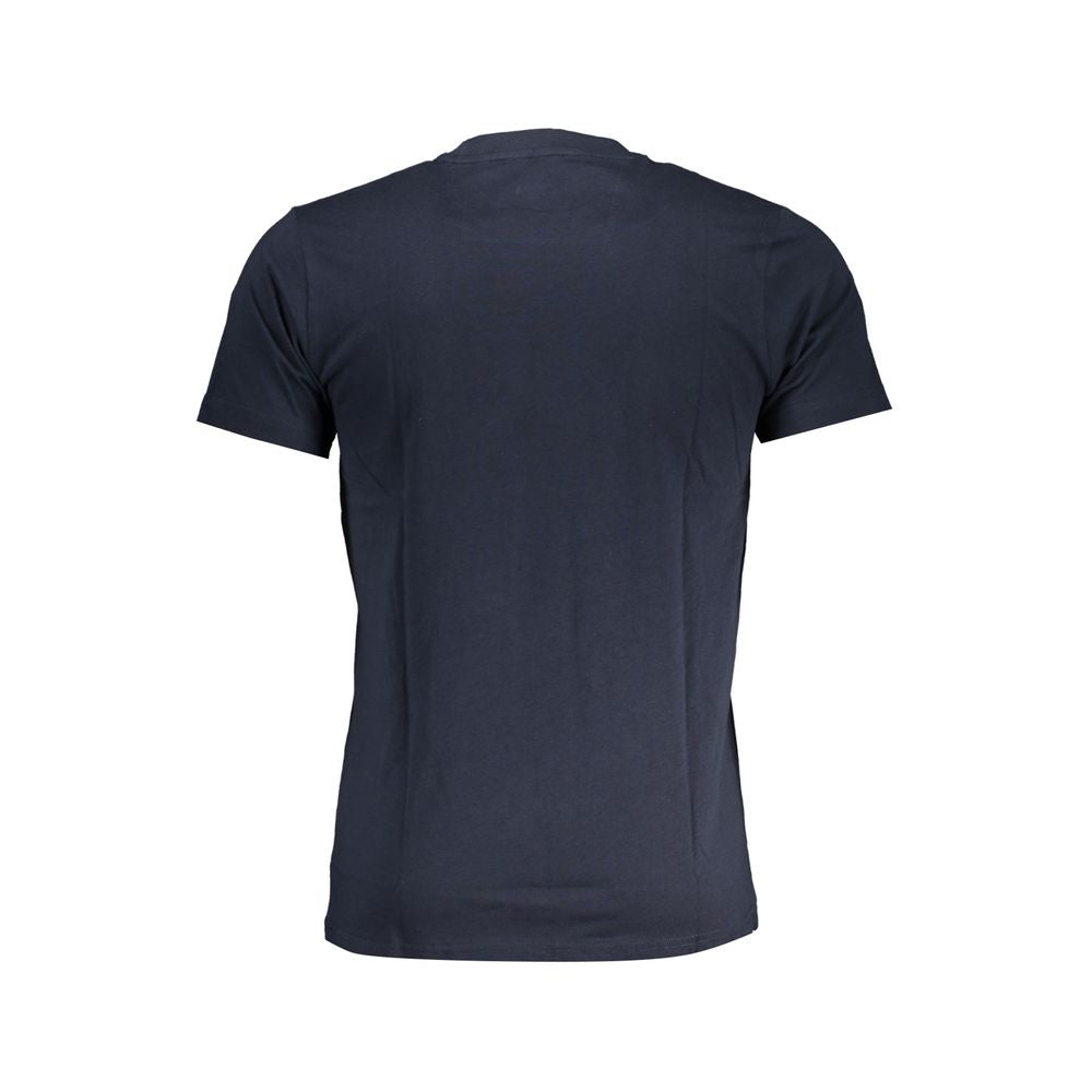 Cavalli Class Blue Cotton T-Shirt -   -  Cavalli Class.
