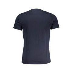 Cavalli Class Blue Cotton T-Shirt -   -  Cavalli Class.