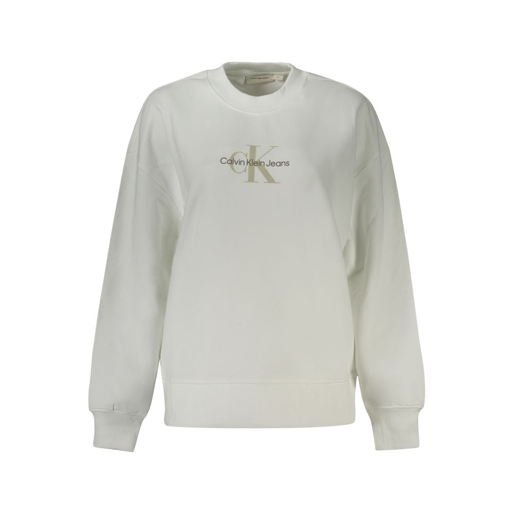 Calvin Klein White Cotton Women Sweater -   -  Calvin Klein.