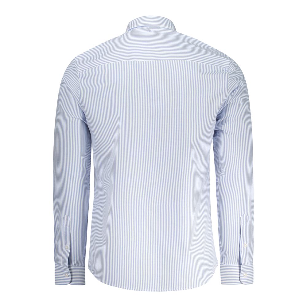 North Sails Light Blue Cotton Men Shirt -   -  North Sails.